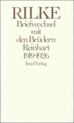 Briefwechsel mit den Brüdern Reinhart 1919-1926