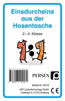 Einsdurcheins aus der Hosentasche, Kartenspiel