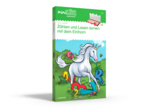 Zählen und lesen lernen mit dem Einhorn