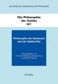 Die Philosophie der Antike. Tlbd.5/1-3