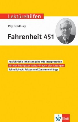 Lektürehilfen Ray Bradbury, Fahrenheit 451