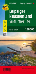 Leipziger Neuseenland, südlicher Teil, Wander- und Radkarte 1:50.000