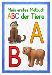 Das ABC der Tiere - Malbuch DIN A4