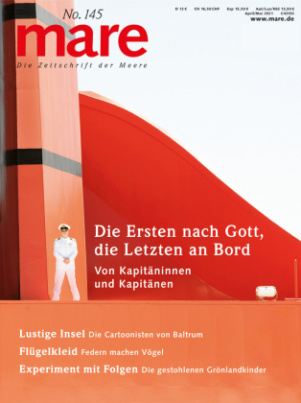 mare - Die Zeitschrift der Meere / No. 145 / Von Kapitäninnen und Kapitänen