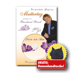 Die ganz persönliche CD zum Muttertag mit Bernhard Brink (CD) + GRATIS Damenhandtasche (exklusives Angebot) 