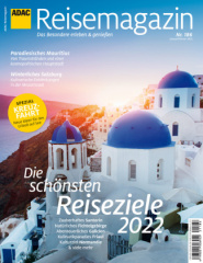 ADAC Reisemagazin 12/21 mit Titelthema Top Reisethemen 2022