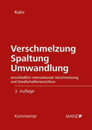 Verschmelzung Spaltung Umwandlung