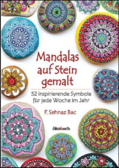 Mandalas auf Stein gemalt