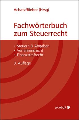 Fachwörterbuch zum Steuerrecht