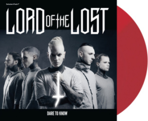 LIMITED EDITION Sonic Seducer 2021-07/08  + bloody-kissed red Deluxe-Vinyl Dare To Know + exklusivem Sticker von Lord Of The Lost