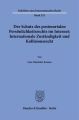 Der Schutz des postmortalen Persönlichkeitsrechts im Internet: Internationale Zuständigkeit und Kollisionsrecht.