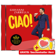 Ciao! (Gold Edition) + Willkommen im Club - 20 Jahre + GRATIS Überraschungsgeschenk & Taschenhalter Herz