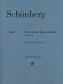 Schönberg, Arnold - Sechs kleine Klavierstücke op. 19