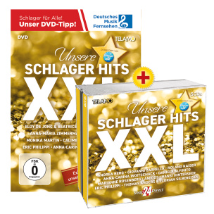 Unsere Schlager Hits XXL CD+DVD
