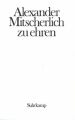 Alexander Mitscherlich zu Ehren. Provokation und Toleranz