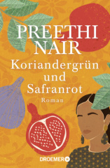 Koriandergrün und Safranrot