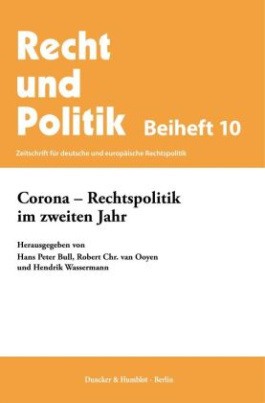 Corona - Rechtspolitik im zweiten Jahr