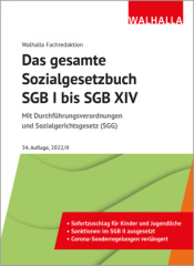 Das gesamte Sozialgesetzbuch SGB I bis SGB XIV