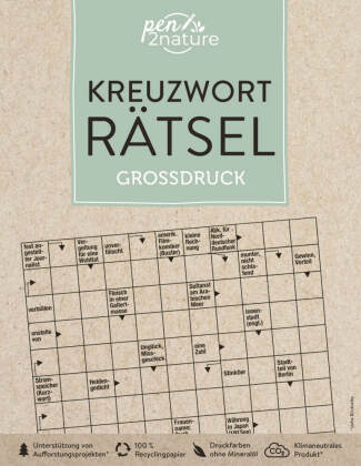 Kreuzworträtsel Großdruck