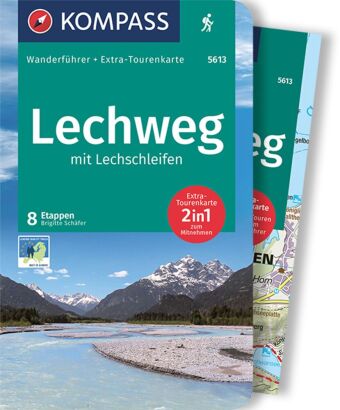 KOMPASS Wanderführer Lechweg mit Lechschleifen