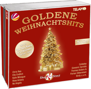 Goldene Weihnachtshits + Cover-Card HANDSIGNIERT
