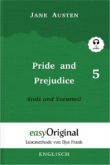 Pride and Prejudice / Stolz und Vorurteil - Teil 5 Hardcover (Buch + MP3 Audio-CD) - Lesemethode von Ilya Frank - Zweisprachige Ausgabe Englisch-Deutsch, m. 1 Audio-CD, m. 1 Audio, m. 1 Audio