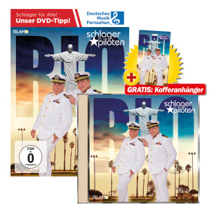 RIO CD+DVD-Paket + GRATIS Kofferanhänger