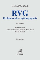 Rechtsanwaltsvergütungsgesetz