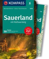 KOMPASS Wanderführer Sauerland mit Rothaarsteig, 50 Touren