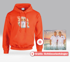 Bonita Fan-Set Kapuzenpulli (M) + CD + GRATIS Schlüsselanhänger