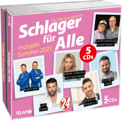 Verliebtes Herz an Bord + Schlager für Alle - Frühjahr/Sommer 2025 + GRATIS CD