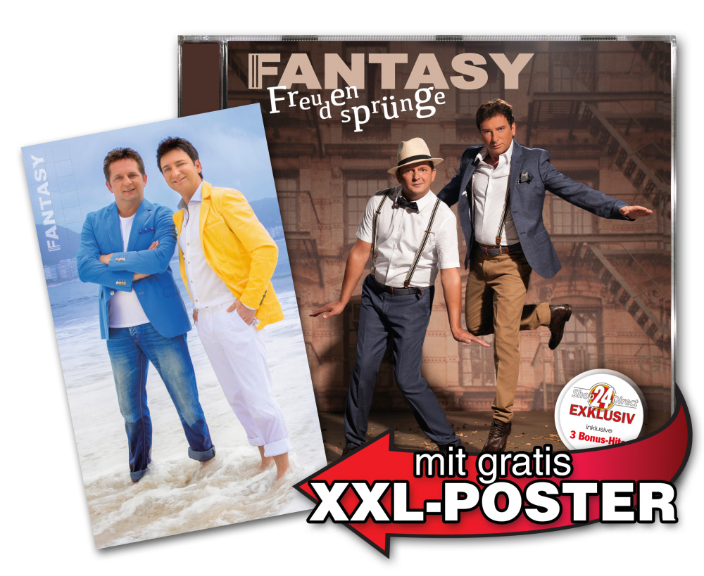 Fantasy - Freudensprünge EXKLUSIV 3 Bonustitel + Megaposter