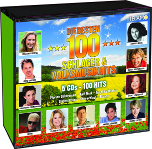 Die Besten 100 Schlager & Volksmusiklieder (5 CDs)
