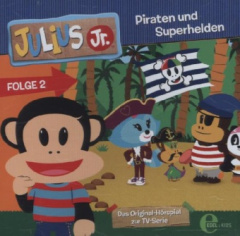 Julius Jr., Piraten und Superhelden, Audio-CD