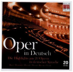 Oper In Deutsch, 20 Audio-CDs