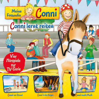 Meine Freundin Conni - Conni lernt reiten, 1 Audio-CD