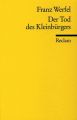 Der Tod des Kleinbürgers