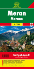 Freytag & Berndt Stadtplan Meran. Merano