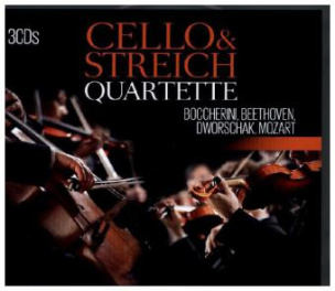 Cello- und Streichquartette, 3 Audio-CDs
