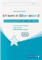 Ich kann in Silben lesen 2 - Schülerarbeitsheft für die 1. und 2. Klasse