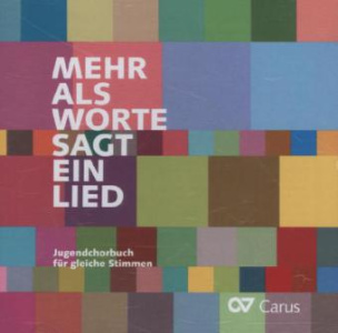 Mehr als Worte sagt ein Lied - Jugendchorbuch für gleiche Stimmen, 1 Audio-CD