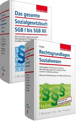 Das gesamte Sozialgesetzbuch SGB I bis SGB XII. Rechtsgrundlagen Sozialwesen, 2 Bde.