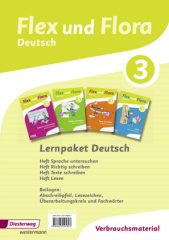 Lernpaket Deutsch 3 (Verbrauchsmaterial), 4 Hefte