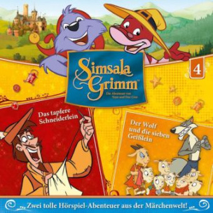 SimsalaGrimm - Das tapfere Schneiderlein / Die sieben Geißlein, 1 Audio-CD