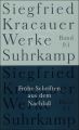 Frühe Schriften aus dem Nachlaß, 2 Tle.