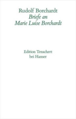 Briefwechsel mit Marie-Luise Borchardt, Kommentarband