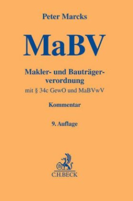 Makler- und Bauträgerverordnung (MaBV), Kommentar