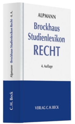Alpmann Brockhaus Studienlexikon Recht, m. CD-ROM