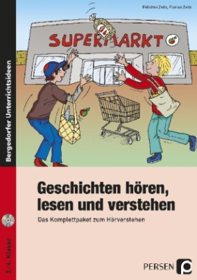 Geschichten hören, lesen und verstehen, m. Audio-CD